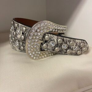 Glamorous Crystal Studded Belt